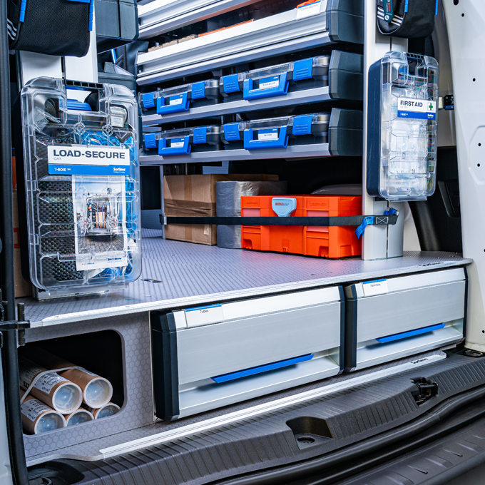Jumbo Unit - the compact XL drawer from Sortimo | mySortimo.com: van ...