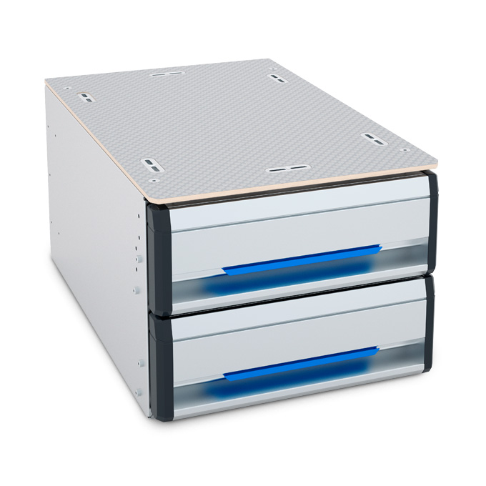 Jumbo Unit - the compact XL drawer from Sortimo | mySortimo.com: van ...