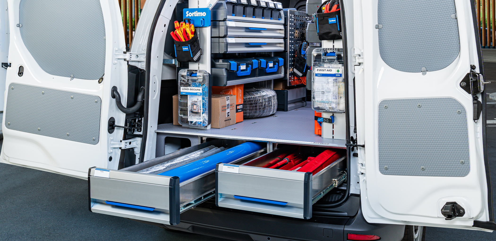 Jumbo Unit - the compact XL drawer from Sortimo | mySortimo.com: van ...