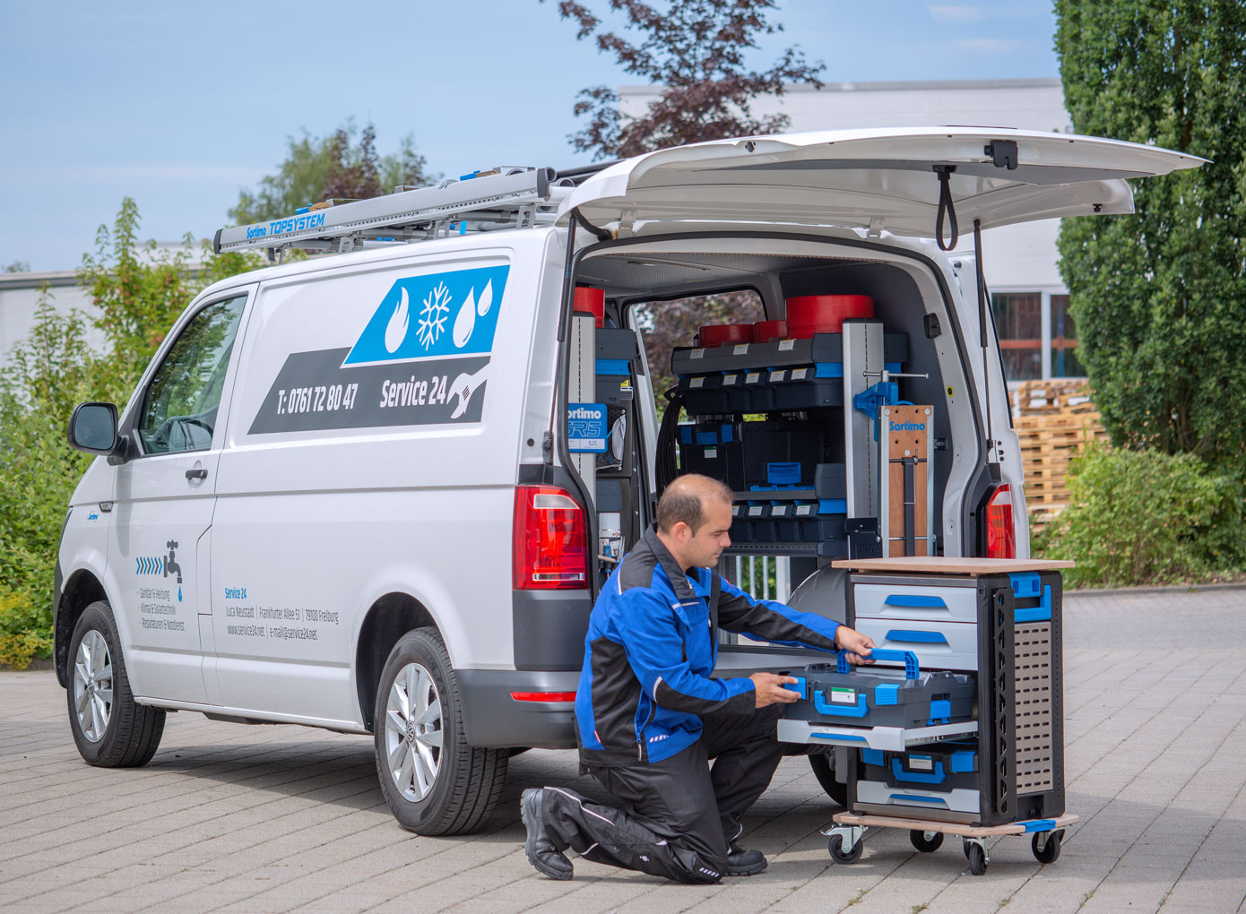 Sortimo Vehicles Discover Sortimo - About us | mySortimo.com: van racking, vehicle ...